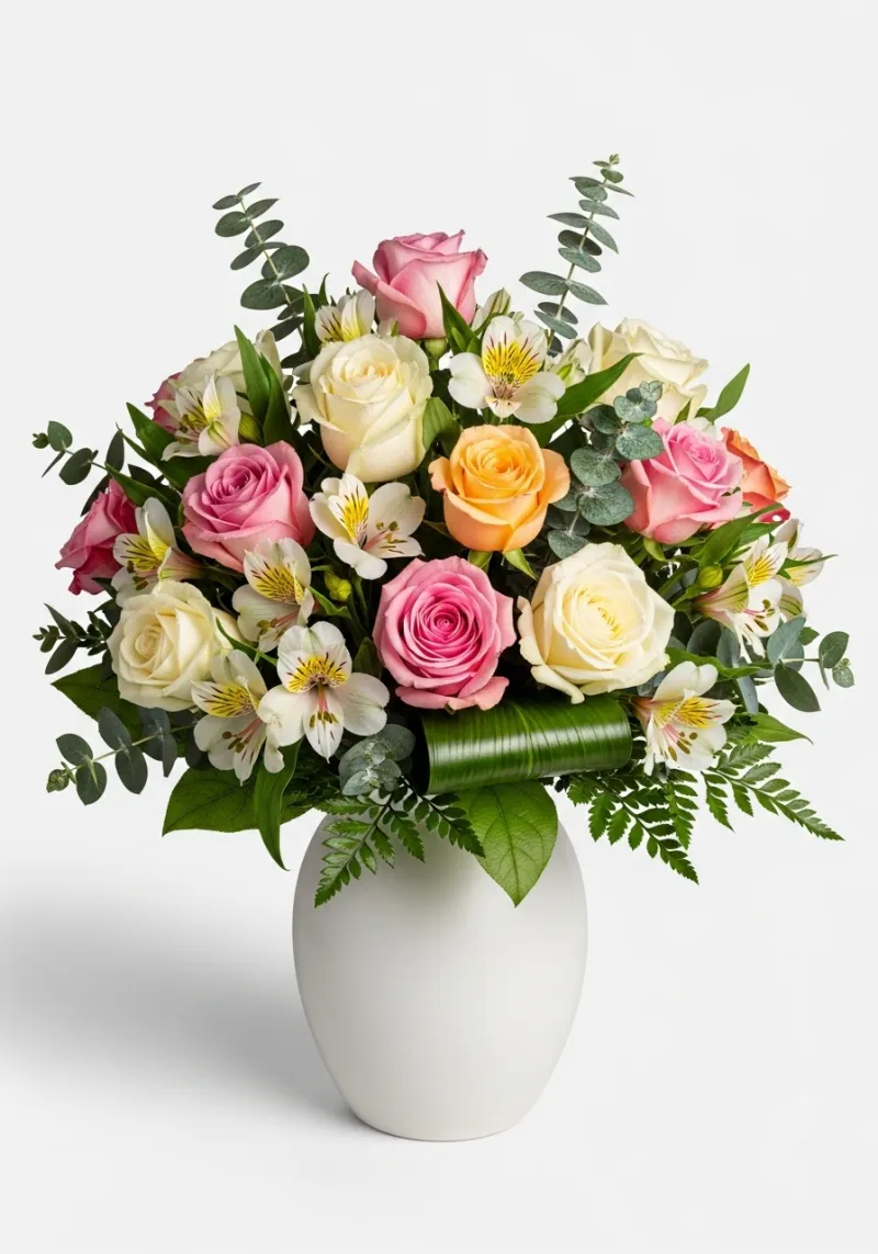 Classic Beauty - Premium Birthday & Thank You flower arrangement | Gemma Flowers delivery