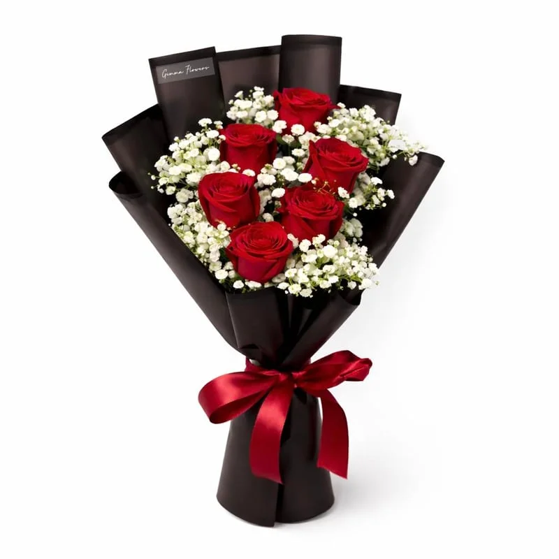 Breath of Romance - Premium flower arrangement | Gemma Flowers