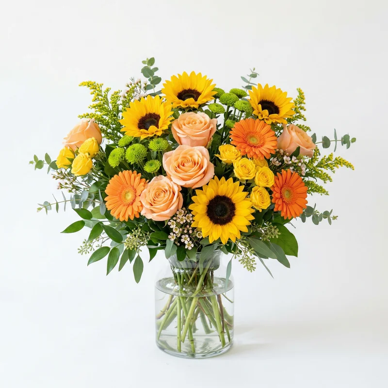 Sunny Wishes - Premium flower arrangement | Gemma Flowers