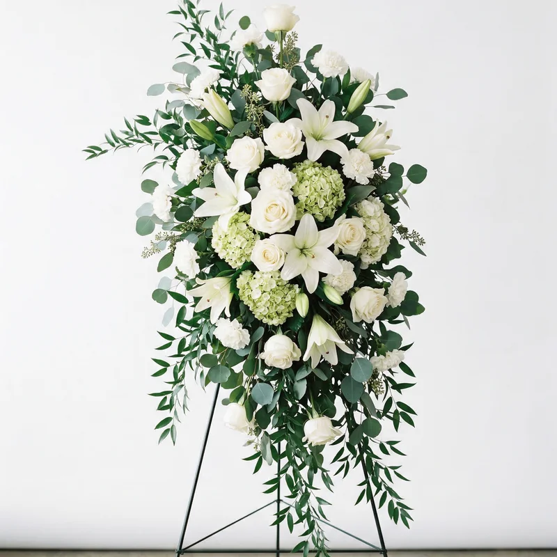 Serenity Standing Spray - Premium flower arrangement | Gemma Flowers