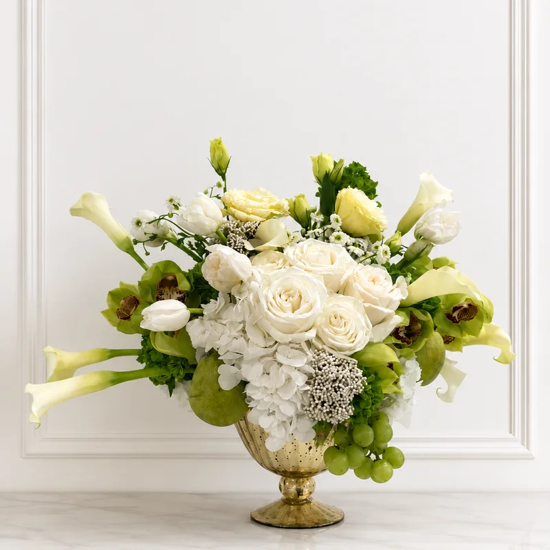 Green Goddess - Premium flower arrangement | Gemma Flowers