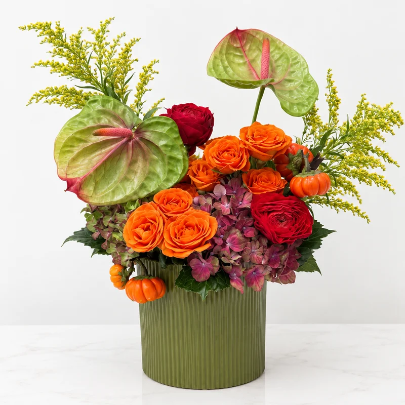 Pumpkin Grove - Premium flower arrangement | Gemma Flowers