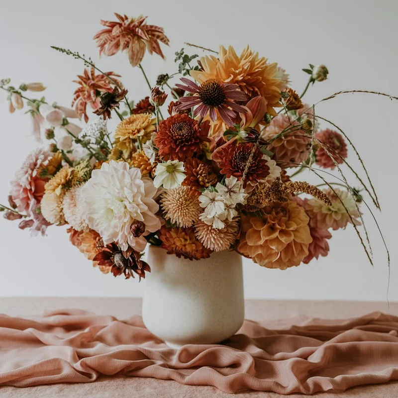 Amber Harvest - Premium flower arrangement | Gemma Flowers