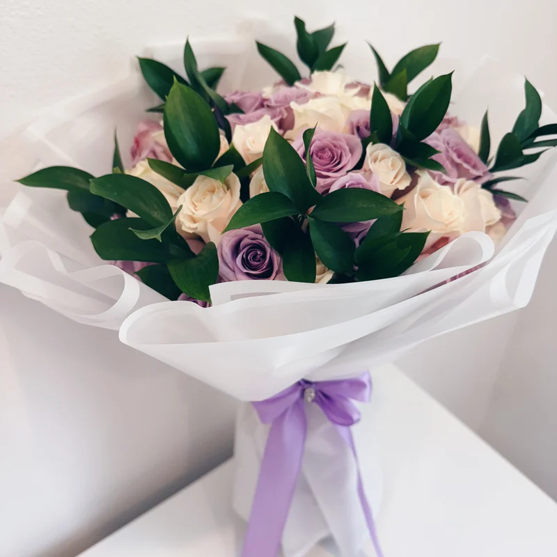 Lavender Dreams - Premium Anniversary & Romance & Valentine's Day flower arrangement | Gemma Flowers delivery